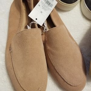 Suede Loafers